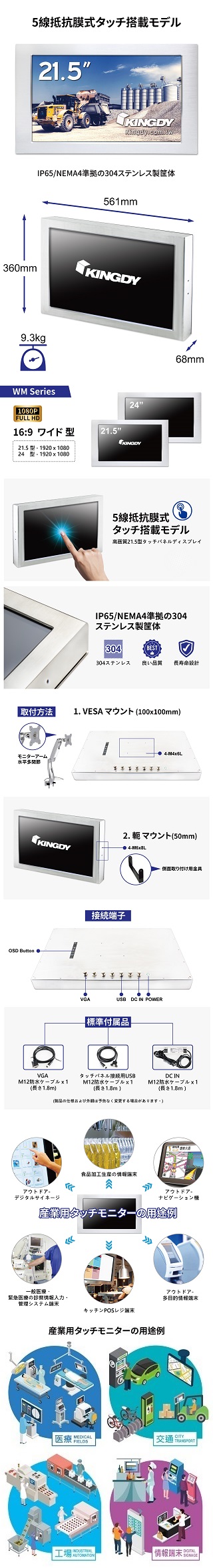 ѥåѥͥվǥץ쥤 KINGDY WM215RS03U