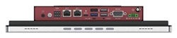 IEI AURA-W101-RK3576のコネクタ