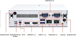 AOPEN DE5500-M 裏面