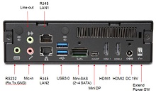 AOPEN DE7400 裏面